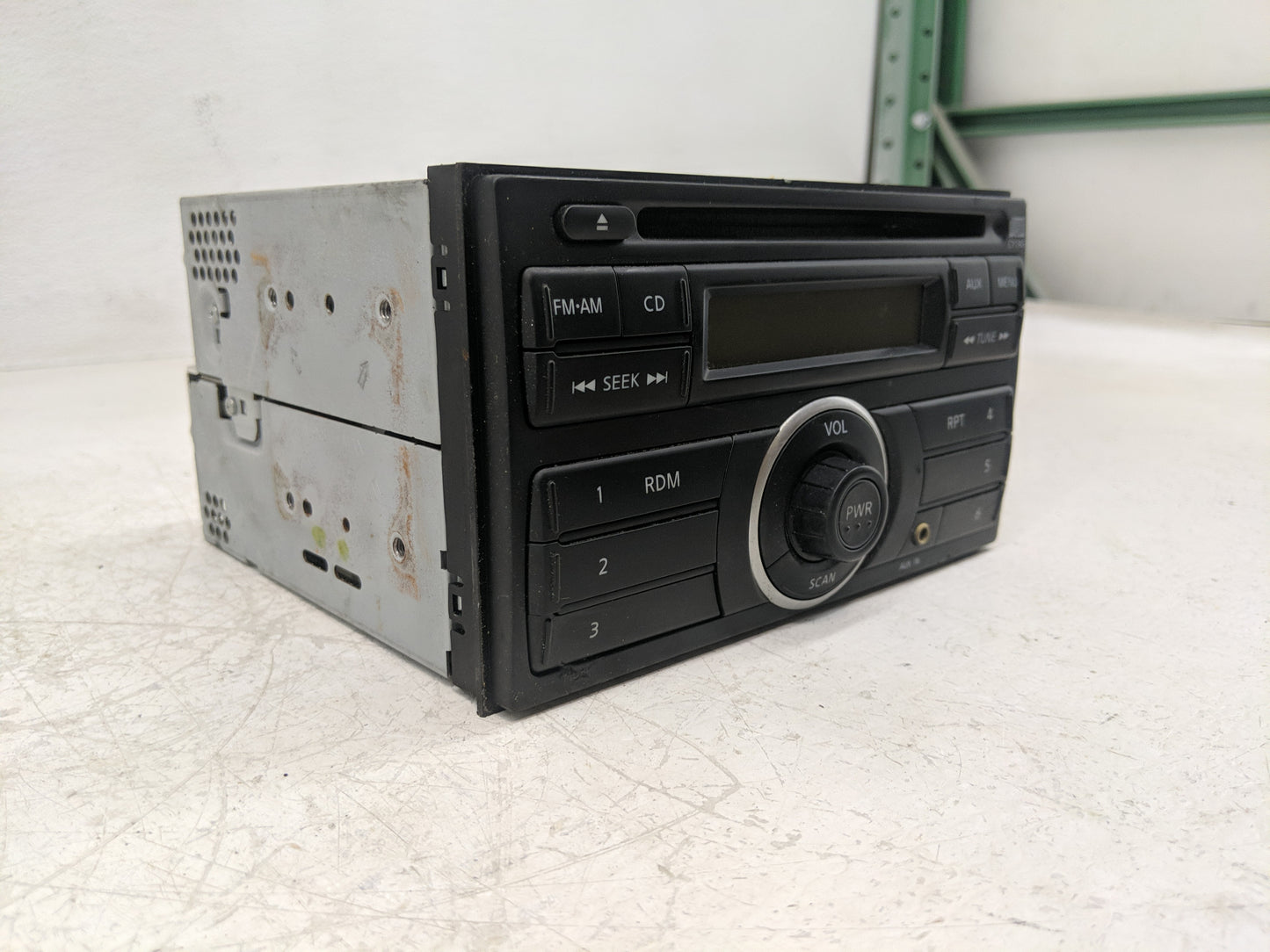 2012-2014 Nissan Versa Radio AM FM Cd Player Receiver Replacement P/N:28185 3AN0A Fits Fits 2012 2013 2014 OEM Used Auto Par
