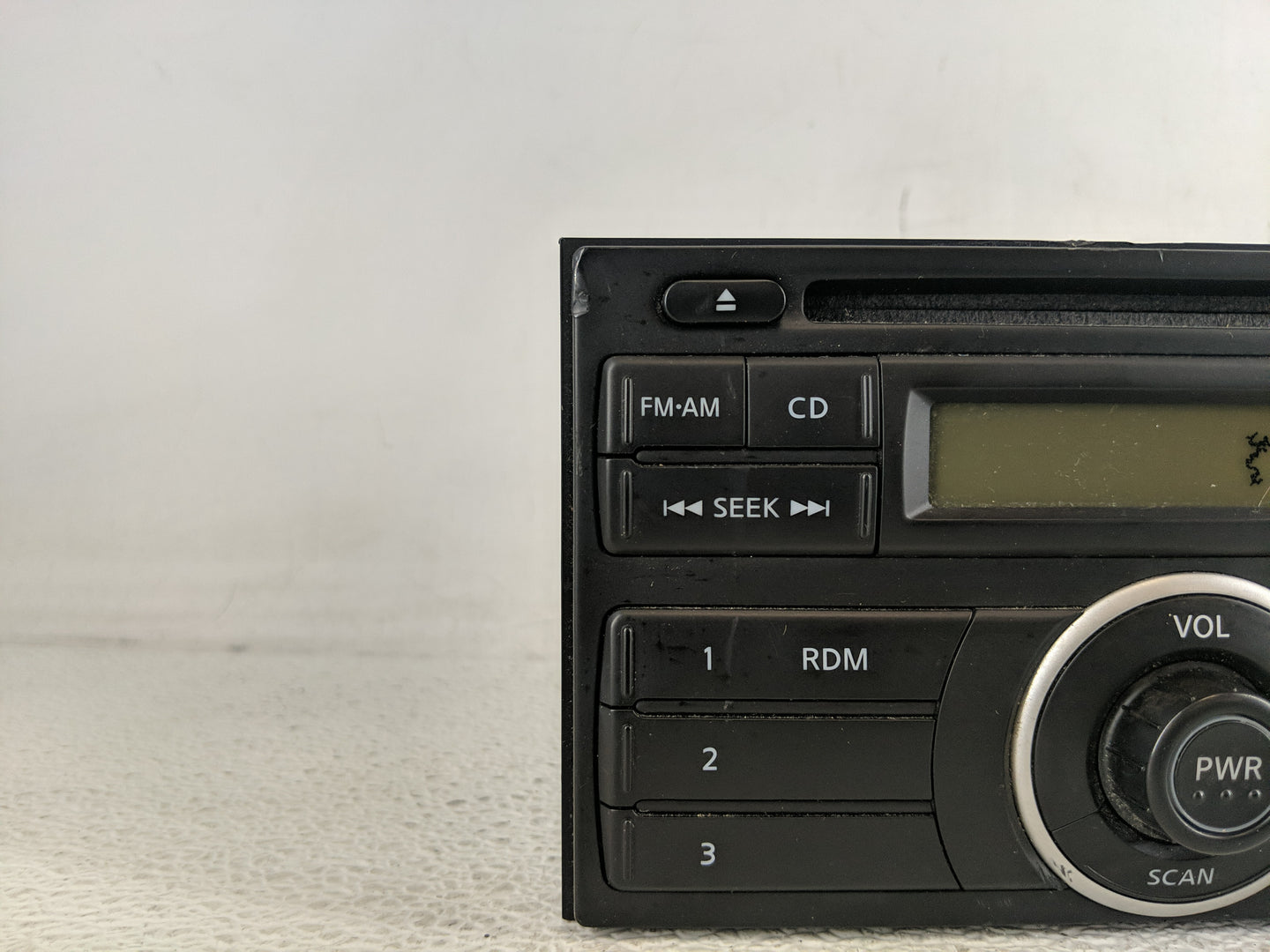 2012-2014 Nissan Versa Radio AM FM Cd Player Receiver Replacement P/N:28185 3AN0A Fits Fits 2012 2013 2014 OEM Used Auto Par