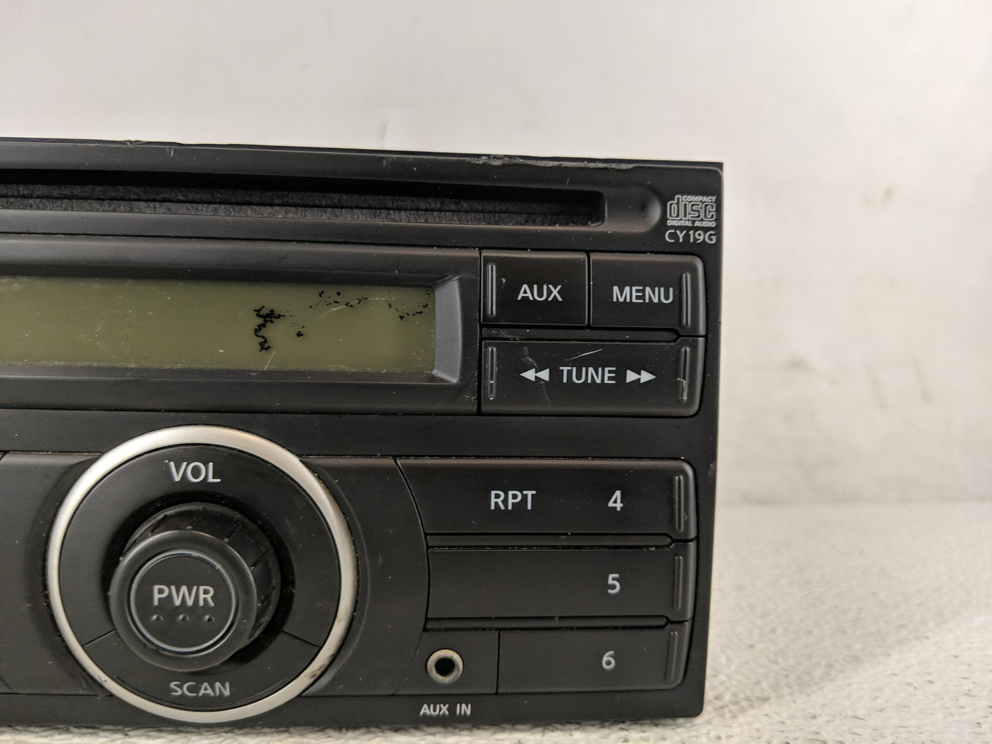 2012-2014 Nissan Versa Radio AM FM Cd Player Receiver Replacement P/N:28185 3AN0A Fits Fits 2012 2013 2014 OEM Used Auto Par
