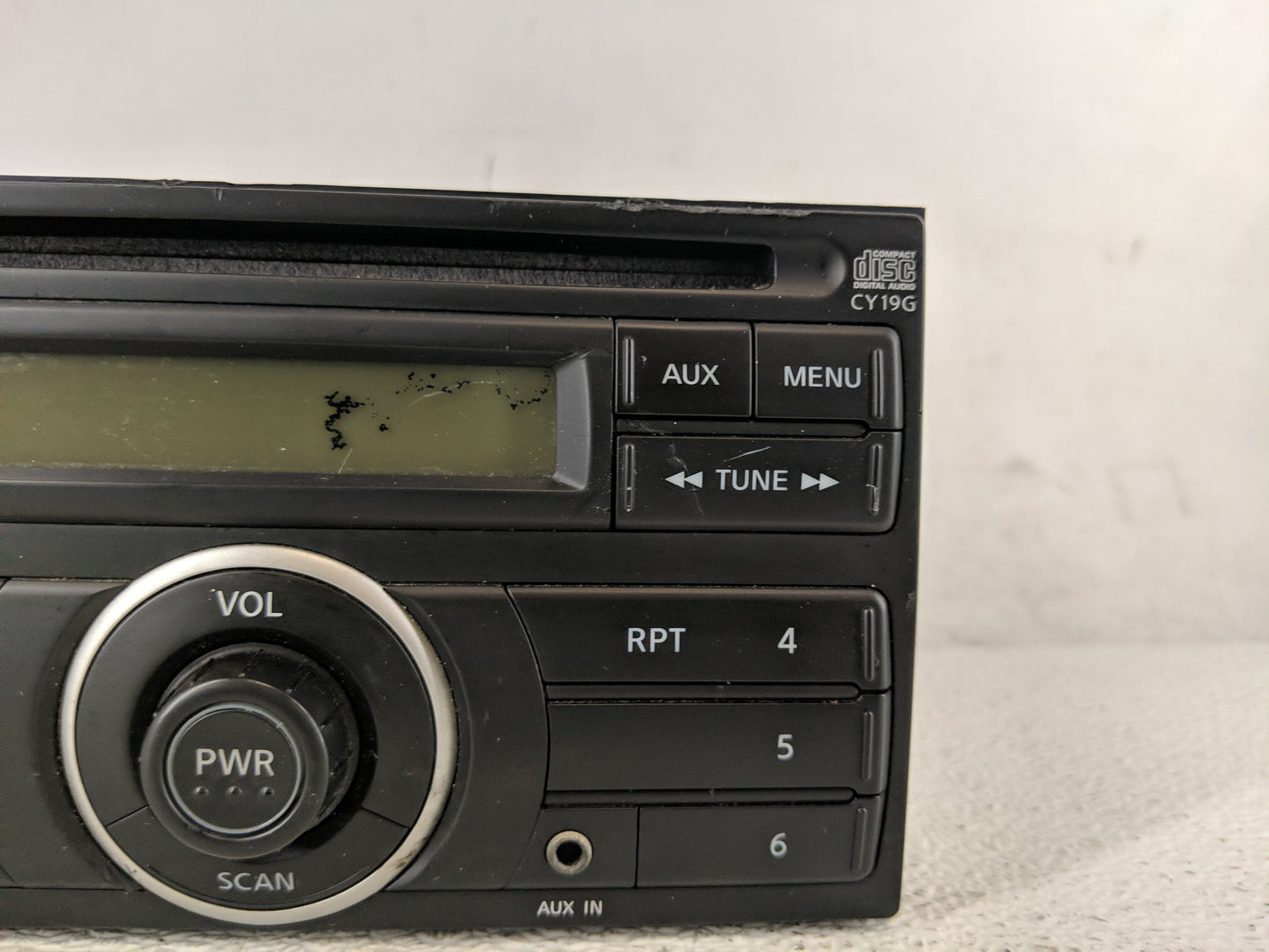 2012-2014 Nissan Versa Radio AM FM Cd Player Receiver Replacement P/N:28185 3AN0A Fits Fits 2012 2013 2014 OEM Used Auto Par