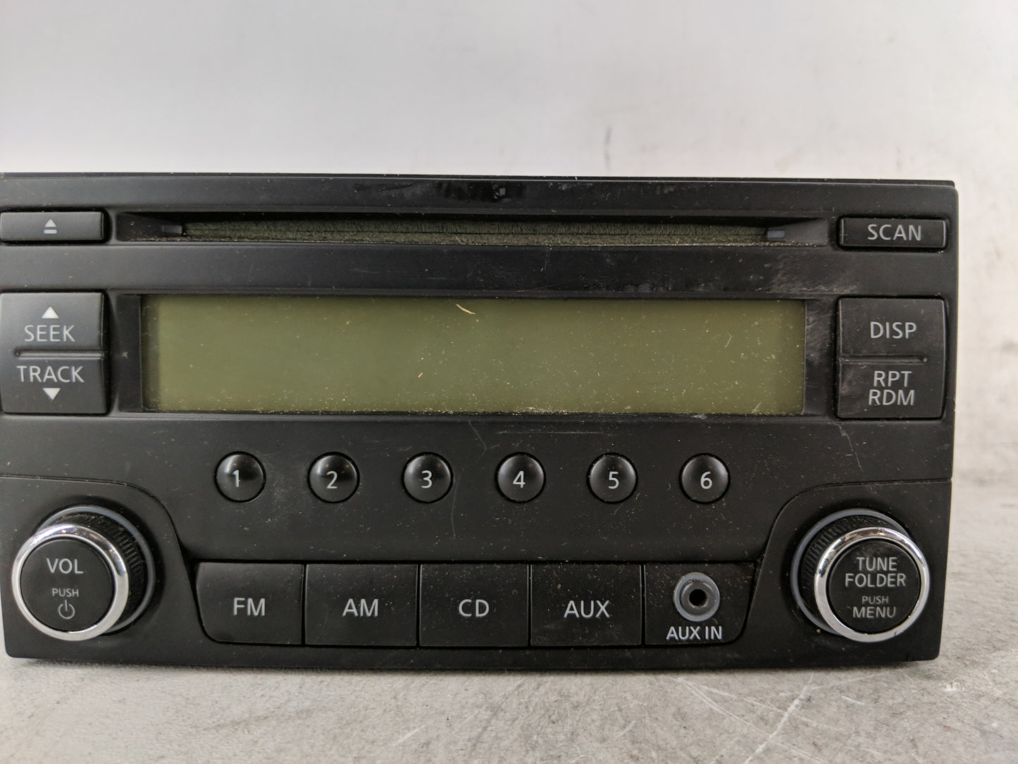 2014-2019 Nissan Versa Radio AM FM Cd Player Receiver Replacement P/N:28185 3VY0A Fits Fits 2014 2015 2016 2017 2018 2019 OE