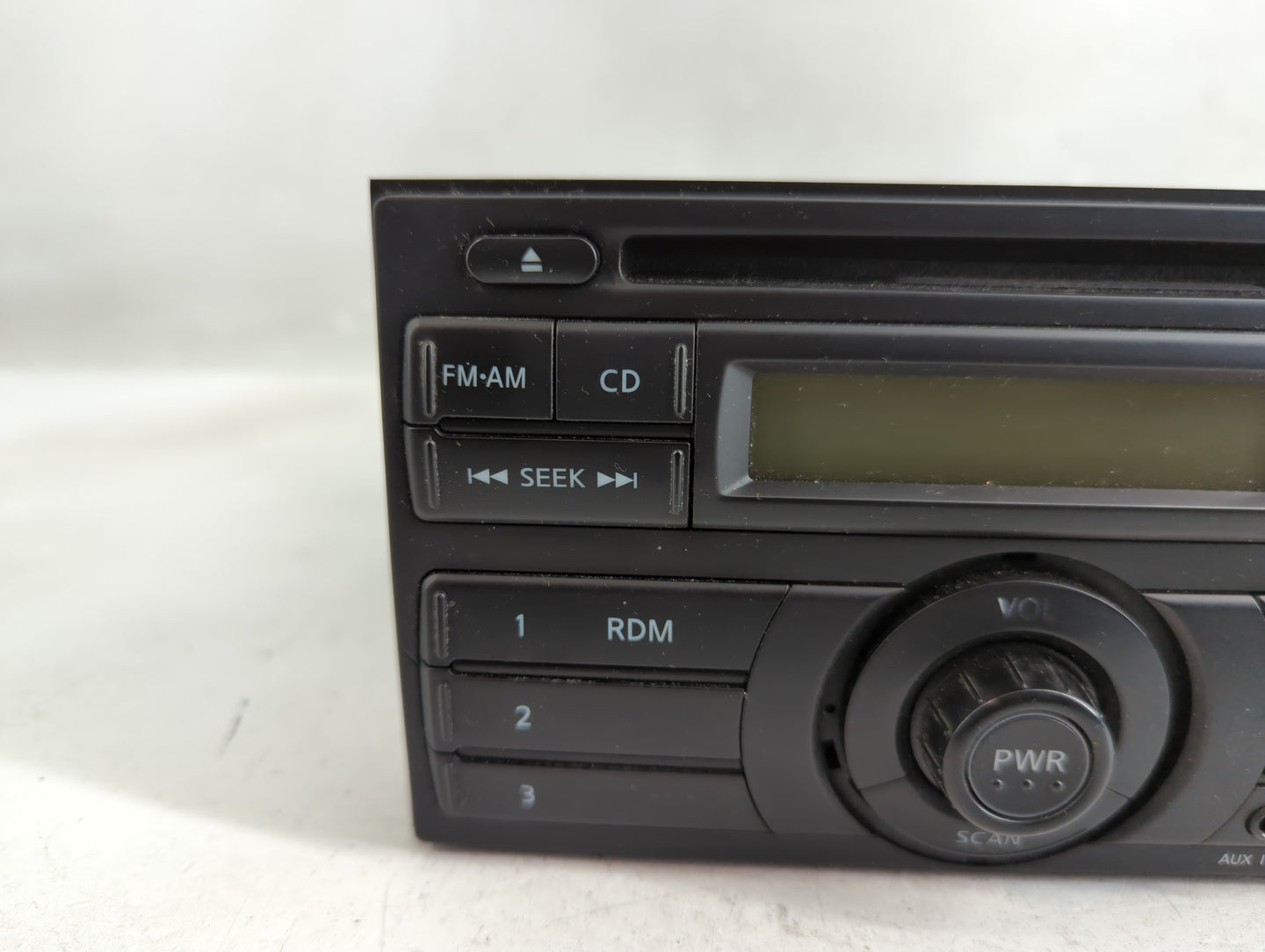 2012-2014 Nissan Versa Radio AM FM Cd Player Receiver Replacement P/N:28185 3AN0A Fits Fits 2012 2013 2014 OEM Used Auto Par