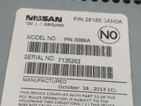 2012-2014 Nissan Versa Radio AM FM Cd Player Receiver Replacement P/N:28185 3AN0A Fits Fits 2012 2013 2014 OEM Used Auto Par