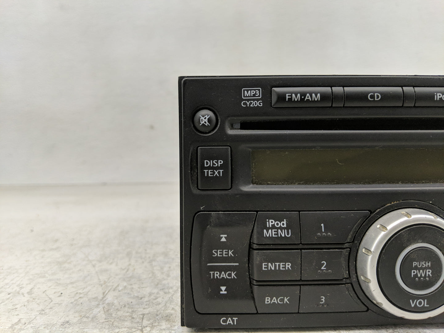 2012-2014 Nissan Versa Radio AM FM Cd Player Receiver Replacement P/N:28185 3AN0A Fits Fits 2012 2013 2014 OEM Used Auto Par