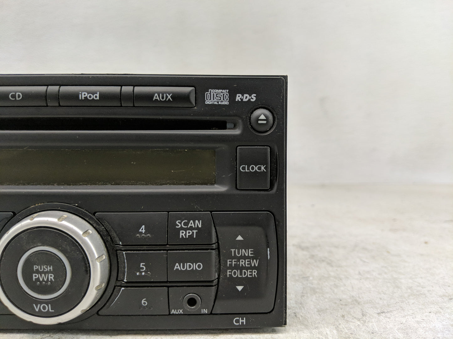 2012-2014 Nissan Versa Radio AM FM Cd Player Receiver Replacement P/N:28185 3AN0A Fits Fits 2012 2013 2014 OEM Used Auto Par