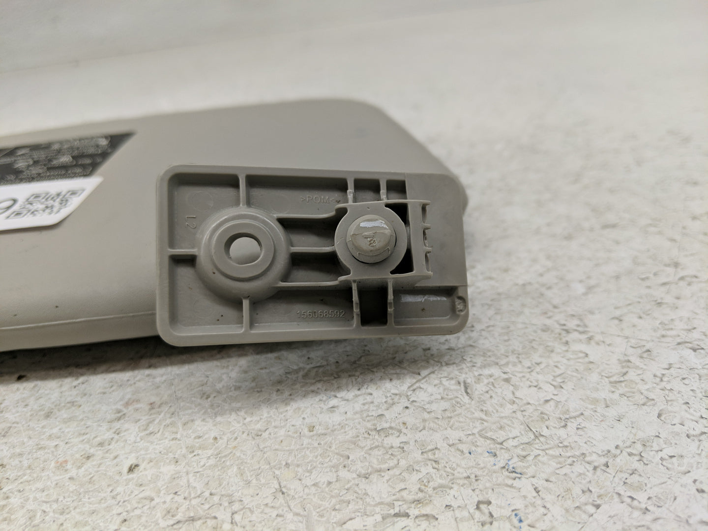 2012-2015 Nissan Versa Sun Visor Shade Replacement Driver Left Mirror Fits Fits 2012 2013 2014 2015 OEM Used Auto Parts - Oe