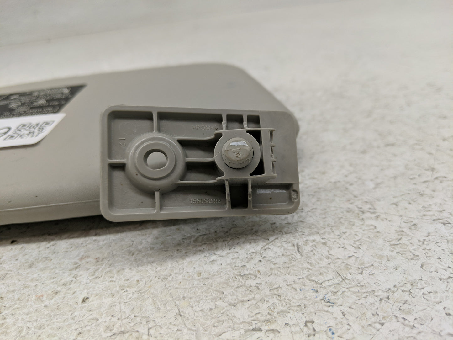 2012-2015 Nissan Versa Sun Visor Shade Replacement Driver Left Mirror Fits Fits 2012 2013 2014 2015 OEM Used Auto Parts - Oe