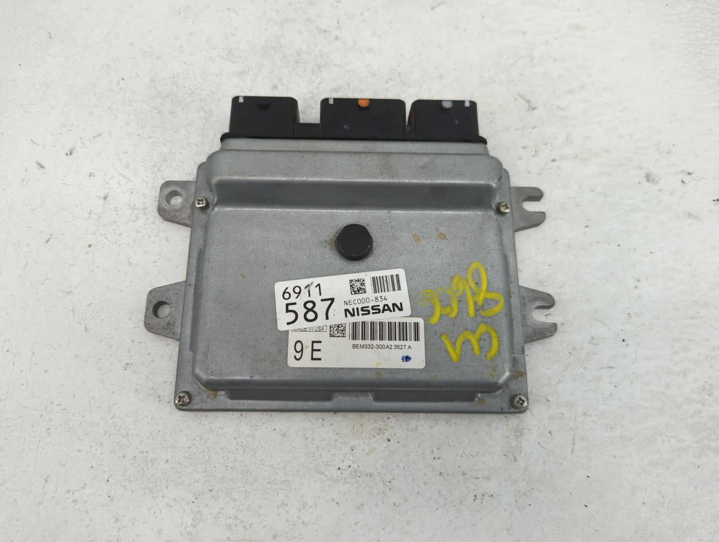 2014-2018 Nissan Versa PCM Engine Control Computer ECU ECM PCU OEM P/N:BEM332-300 NEC000-834 Fits Fits 2014 2015 2016 2017 2