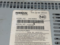 2012-2014 Nissan Versa Radio AM FM Cd Player Receiver Replacement P/N:28185 3AN0A Fits Fits 2012 2013 2014 OEM Used Auto Par