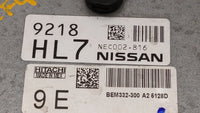 2014-2018 Nissan Versa PCM Engine Control Computer ECU ECM PCU OEM P/N:BEM332-300 A1 NEC002-874 Fits Fits 2014 2015 2016 201