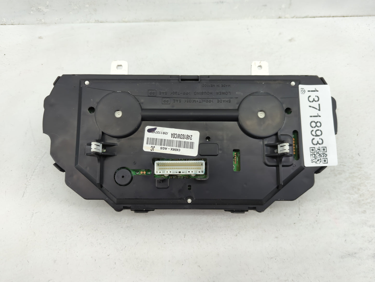 2014 Nissan Versa Instrument Cluster Speedometer Gauges P/N:248103WC0A Fits OEM Used Auto Parts - Oemusedautoparts1.com