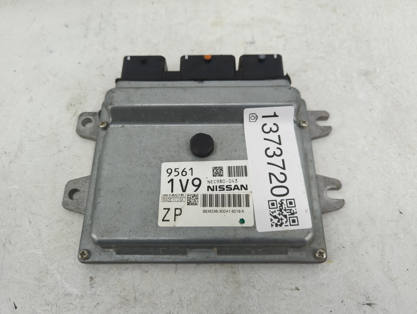 2014-2017 Nissan Versa PCM Engine Control Computer ECU ECM PCU OEM P/N:NEC980-043 Fits Fits 2014 2015 2016 2017 OEM Used Aut