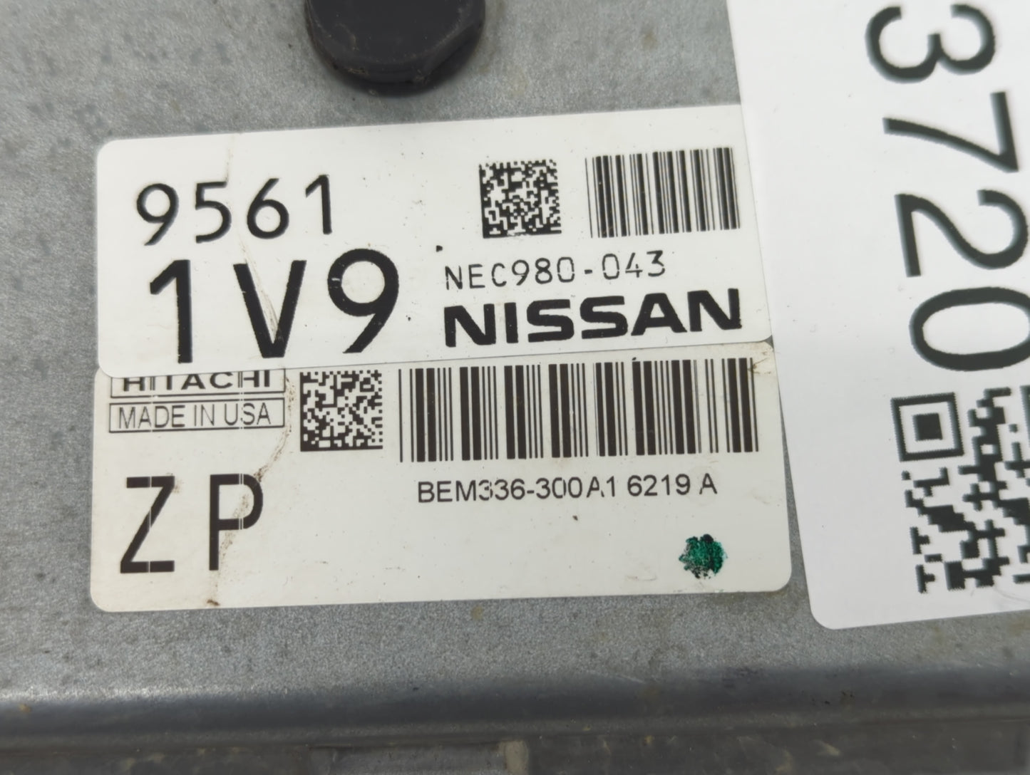 2014-2017 Nissan Versa PCM Engine Control Computer ECU ECM PCU OEM P/N:NEC980-043 Fits Fits 2014 2015 2016 2017 OEM Used Aut