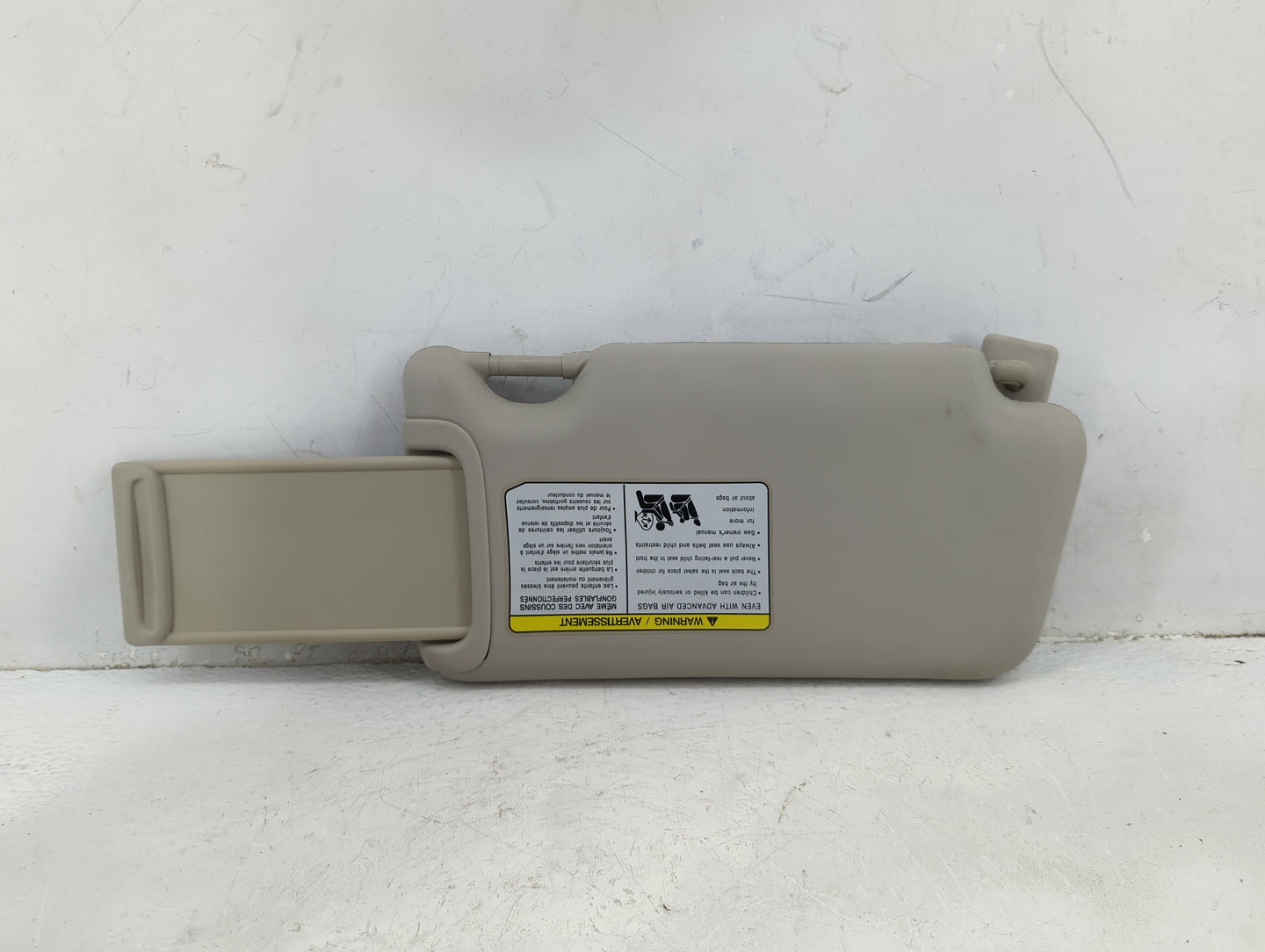 2012-2015 Nissan Versa Sun Visor Shade Replacement Driver Left Mirror Fits Fits 2012 2013 2014 2015 OEM Used Auto Parts - Oe
