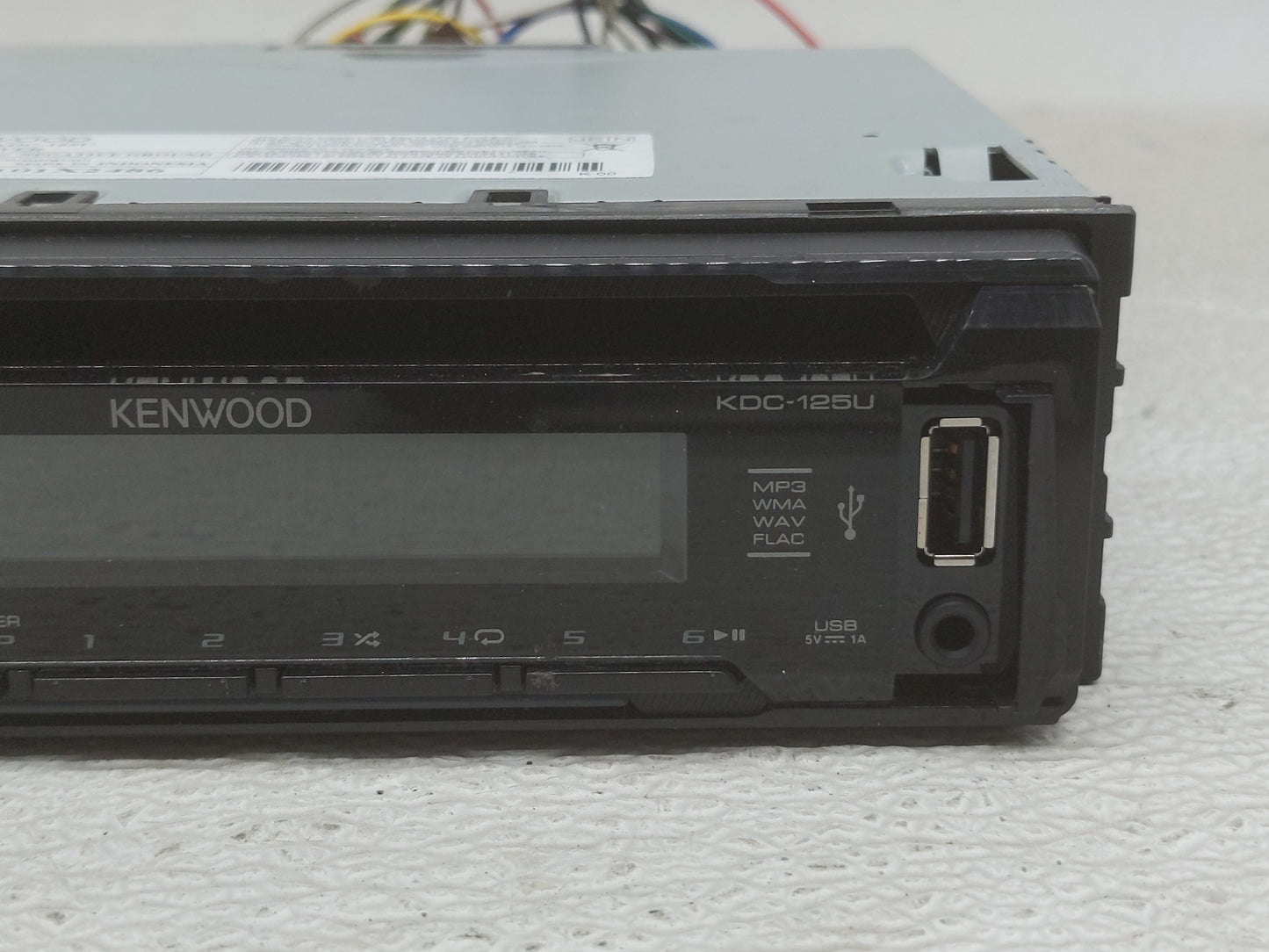 2014 Nissan Versa Radio AM FM Cd Player Receiver Replacement P/N:YK1-0460-12 Fits OEM Used Auto Parts - Oemusedautoparts1.co