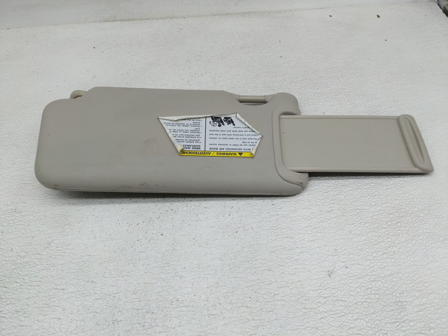 2013-2015 Nissan Versa Sun Visor Shade Replacement Passenger Right Mirror Fits Fits 2013 2014 2015 OEM Used Auto Parts - Oem