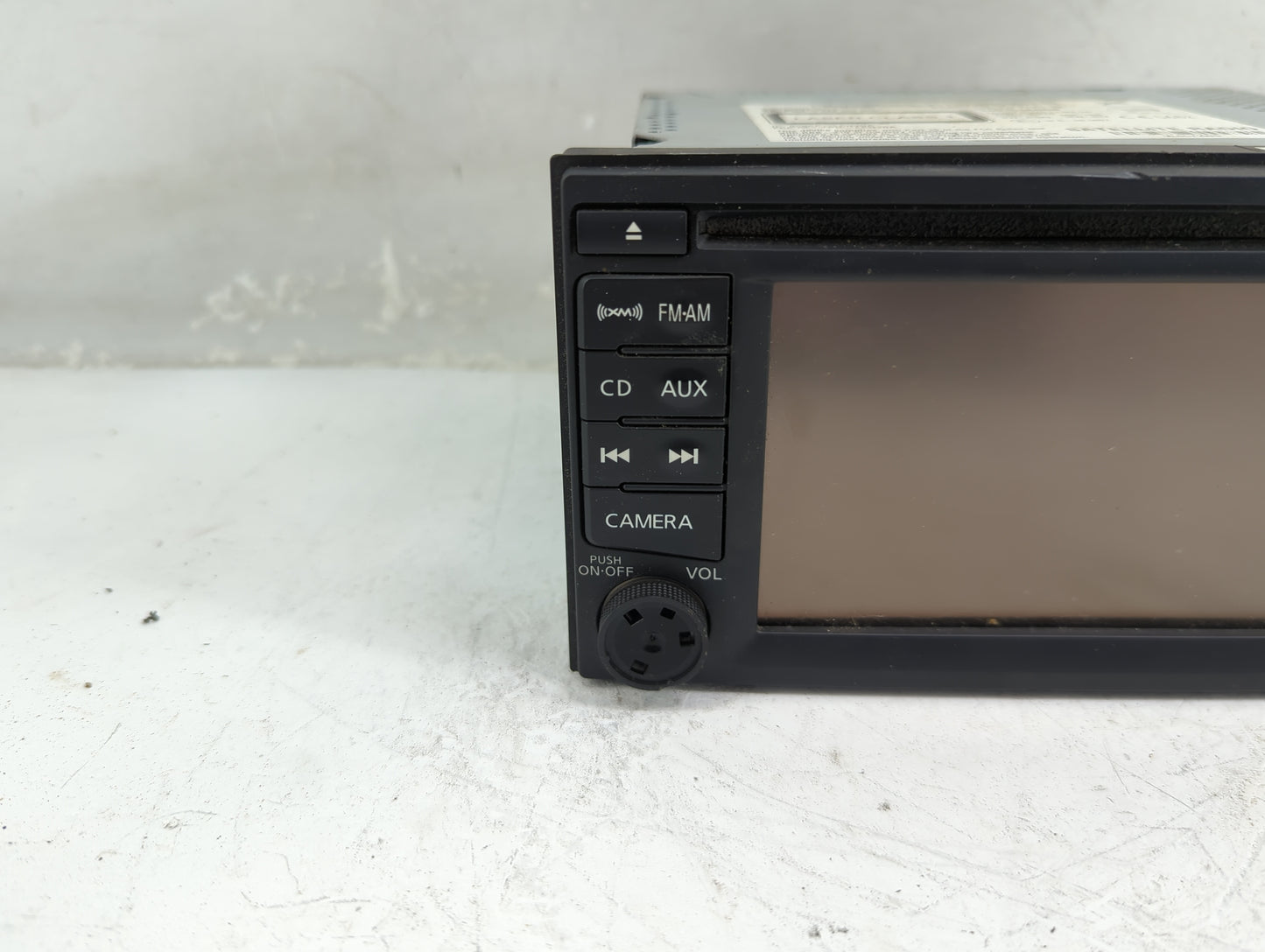 2014 Nissan Versa Radio AM FM Cd Player Receiver Replacement P/N:259153SG0B 7612051042, YBN-LCN20A, 9595A-LCN20A Fits Fits 2