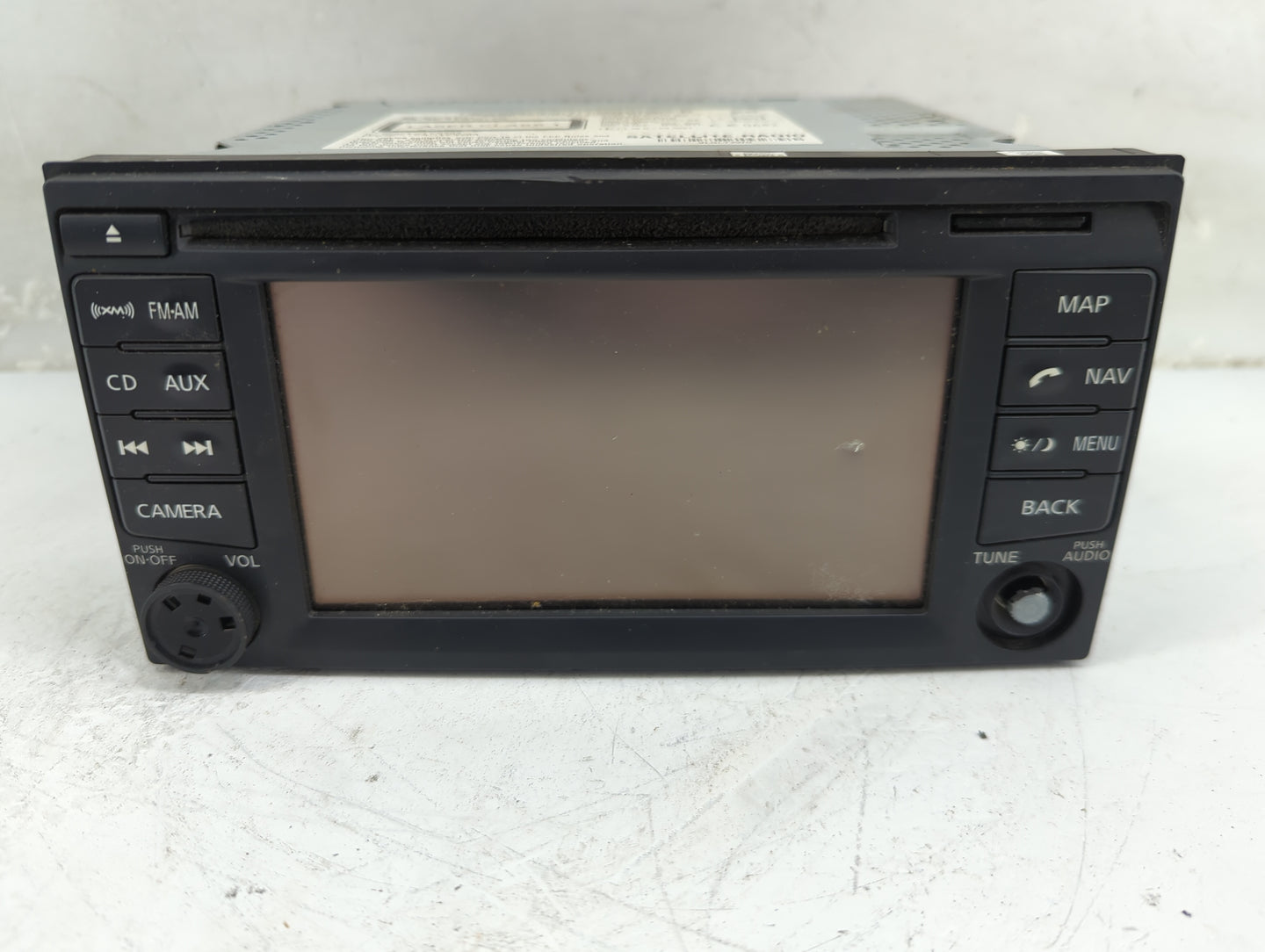 2014 Nissan Versa Radio AM FM Cd Player Receiver Replacement P/N:259153SG0B 7612051042, YBN-LCN20A, 9595A-LCN20A Fits Fits 2