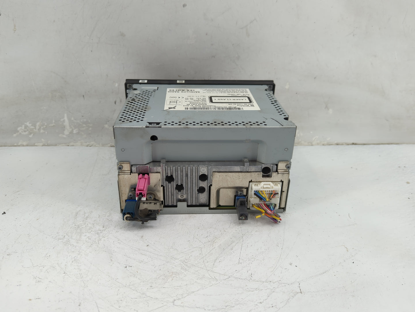 2014 Nissan Versa Radio AM FM Cd Player Receiver Replacement P/N:259153SG0B 7612051042, YBN-LCN20A, 9595A-LCN20A Fits Fits 2