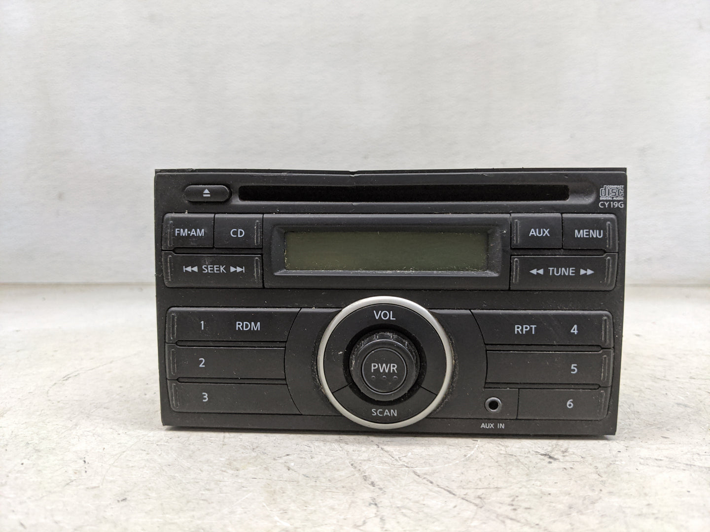2012-2014 Nissan Versa Radio AM FM Cd Player Receiver Replacement P/N:281853AN0A PN-3089A, PN3089AA Fits Fits 2012 2013 2014