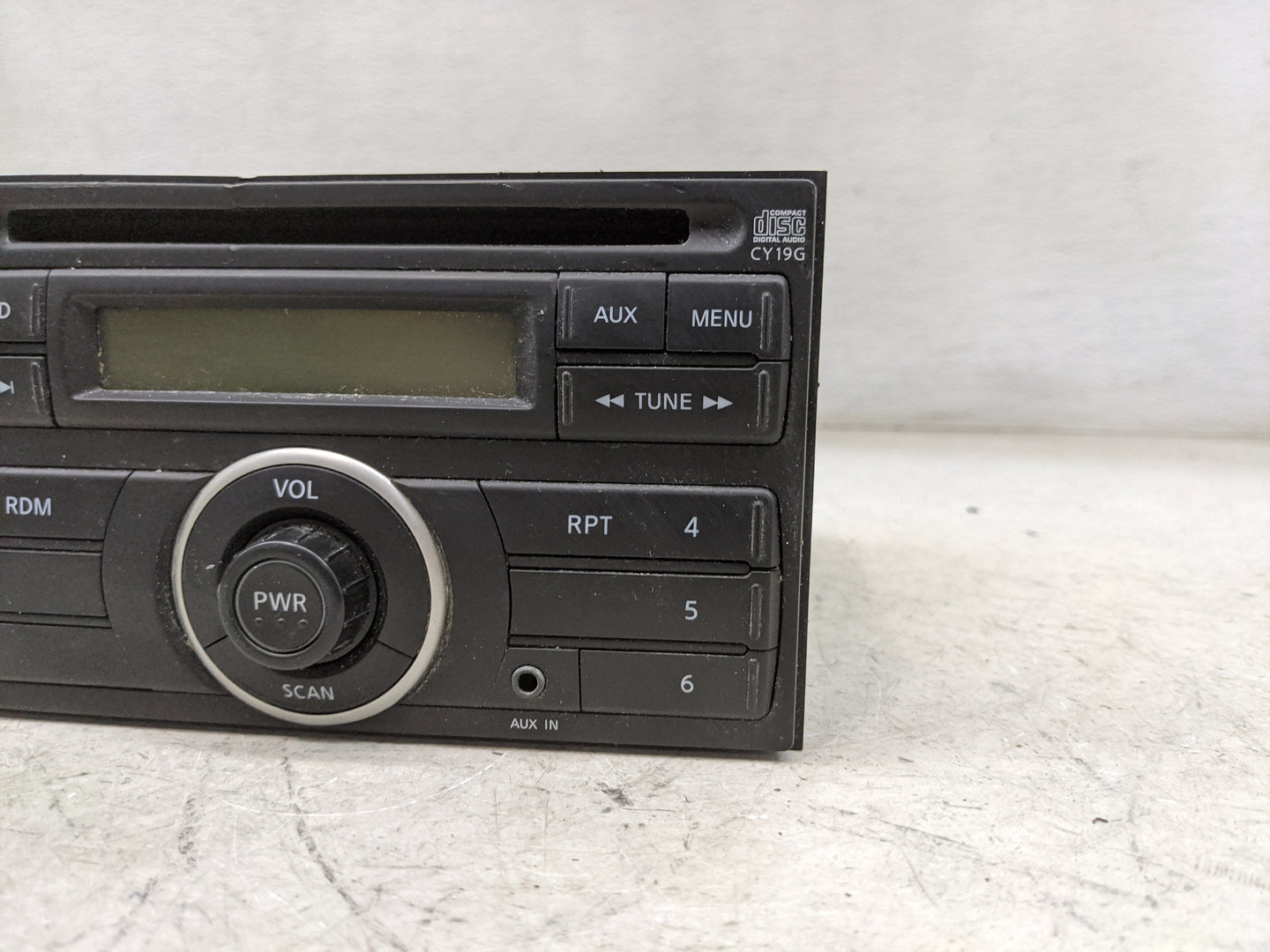 2012-2014 Nissan Versa Radio AM FM Cd Player Receiver Replacement P/N:281853AN0A PN-3089A, PN3089AA Fits Fits 2012 2013 2014