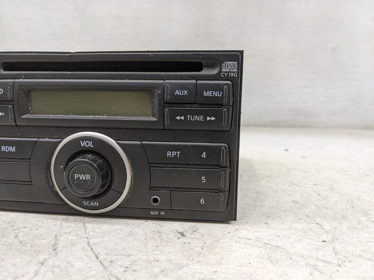 2012-2014 Nissan Versa Radio AM FM Cd Player Receiver Replacement P/N:281853AN0A PN-3089A, PN3089AA Fits Fits 2012 2013 2014