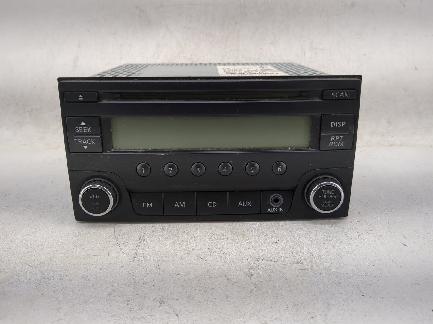 2014-2019 Nissan Versa Radio AM FM Cd Player Receiver Replacement P/N:281853VY0A PP-3442C Fits Fits 2014 2015 2016 2017 2018