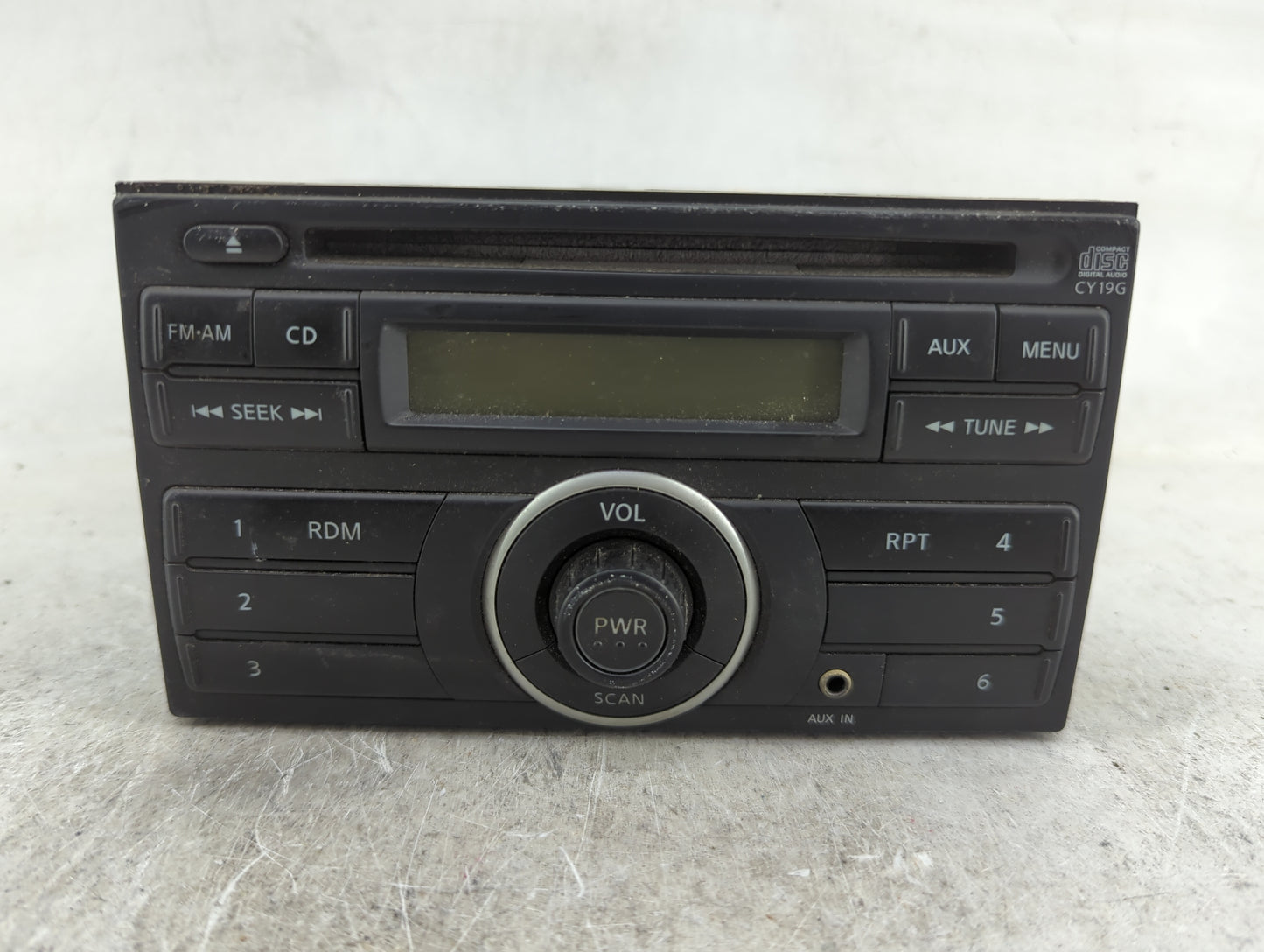 2014-2019 Nissan Versa Radio AM FM Cd Player Receiver Replacement P/N:PN-3089A 28185 3AN0A Fits Fits 2014 2015 2016 2017 201