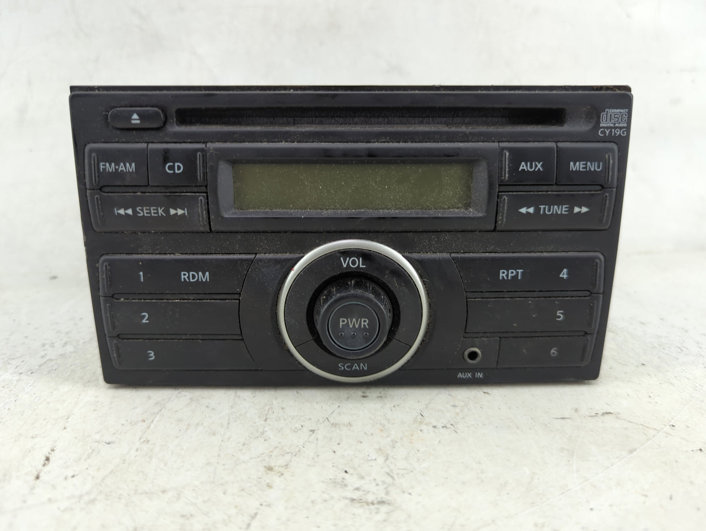 2012-2014 Nissan Versa Radio AM FM Cd Player Receiver Replacement P/N:281853AN0A PN-3089A, PN3089AA Fits Fits 2012 2013 2014