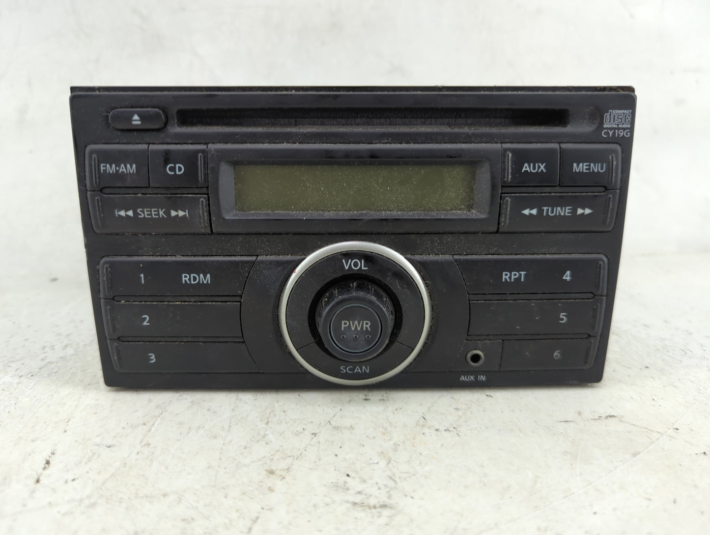 2012-2014 Nissan Versa Radio AM FM Cd Player Receiver Replacement P/N:281853AN0A PN-3089A, PN3089AA Fits Fits 2012 2013 2014