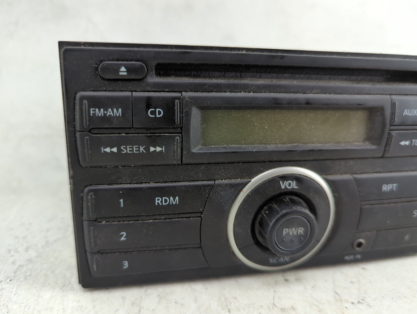 2012-2014 Nissan Versa Radio AM FM Cd Player Receiver Replacement P/N:281853AN0A PN-3089A, PN3089AA Fits Fits 2012 2013 2014