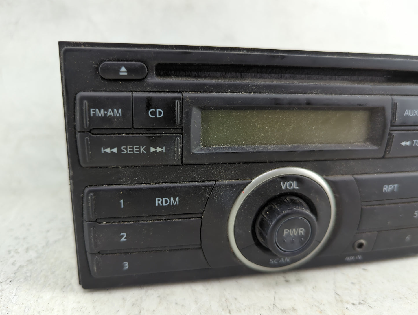 2012-2014 Nissan Versa Radio AM FM Cd Player Receiver Replacement P/N:281853AN0A PN-3089A, PN3089AA Fits Fits 2012 2013 2014