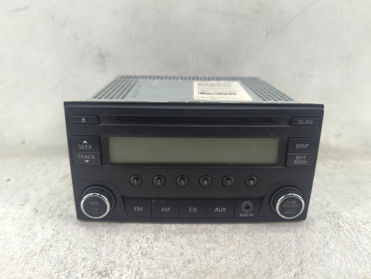 2014-2019 Nissan Versa Radio AM FM Cd Player Receiver Replacement P/N:28185 3VY0A PP-3442C Fits Fits 2014 2015 2016 2017 201