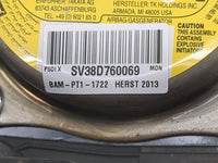 2013-2014 Nissan Versa Air Bag Driver Left Steering Wheel Mounted Black - Oemusedautoparts1.com
