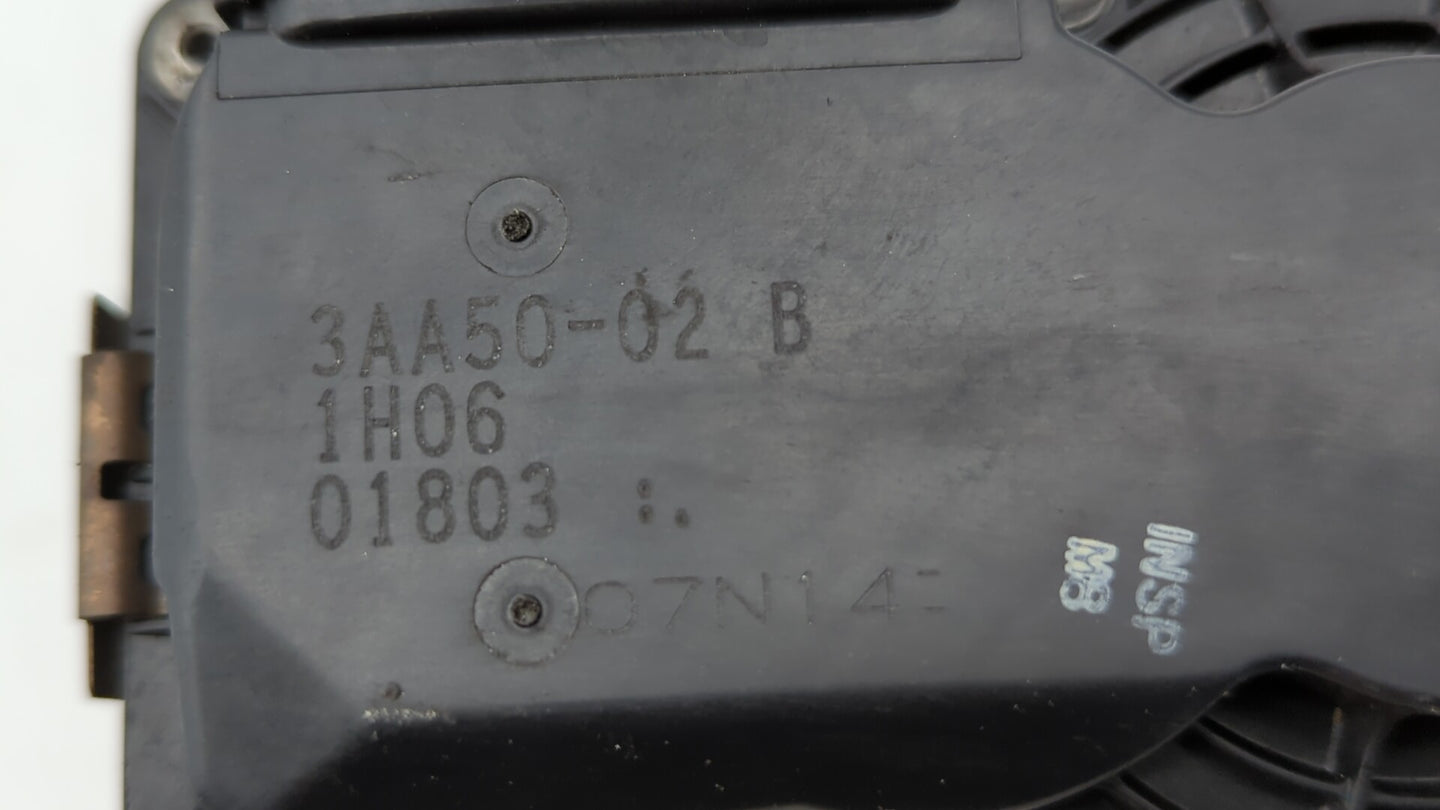 2012-2019 Nissan Versa Throttle Body P/N:3AA50-02 B 3AA50-02 C, 3AA50-02 F Fits Fits 2012 2013 2014 2015 2016 2017 2018 2019