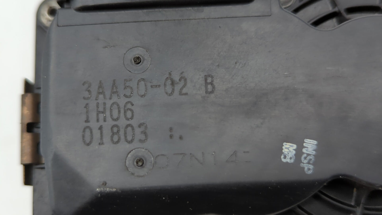 2012-2019 Nissan Versa Throttle Body P/N:3AA50-02 B 3AA50-02 C, 3AA50-02 F Fits Fits 2012 2013 2014 2015 2016 2017 2018 2019