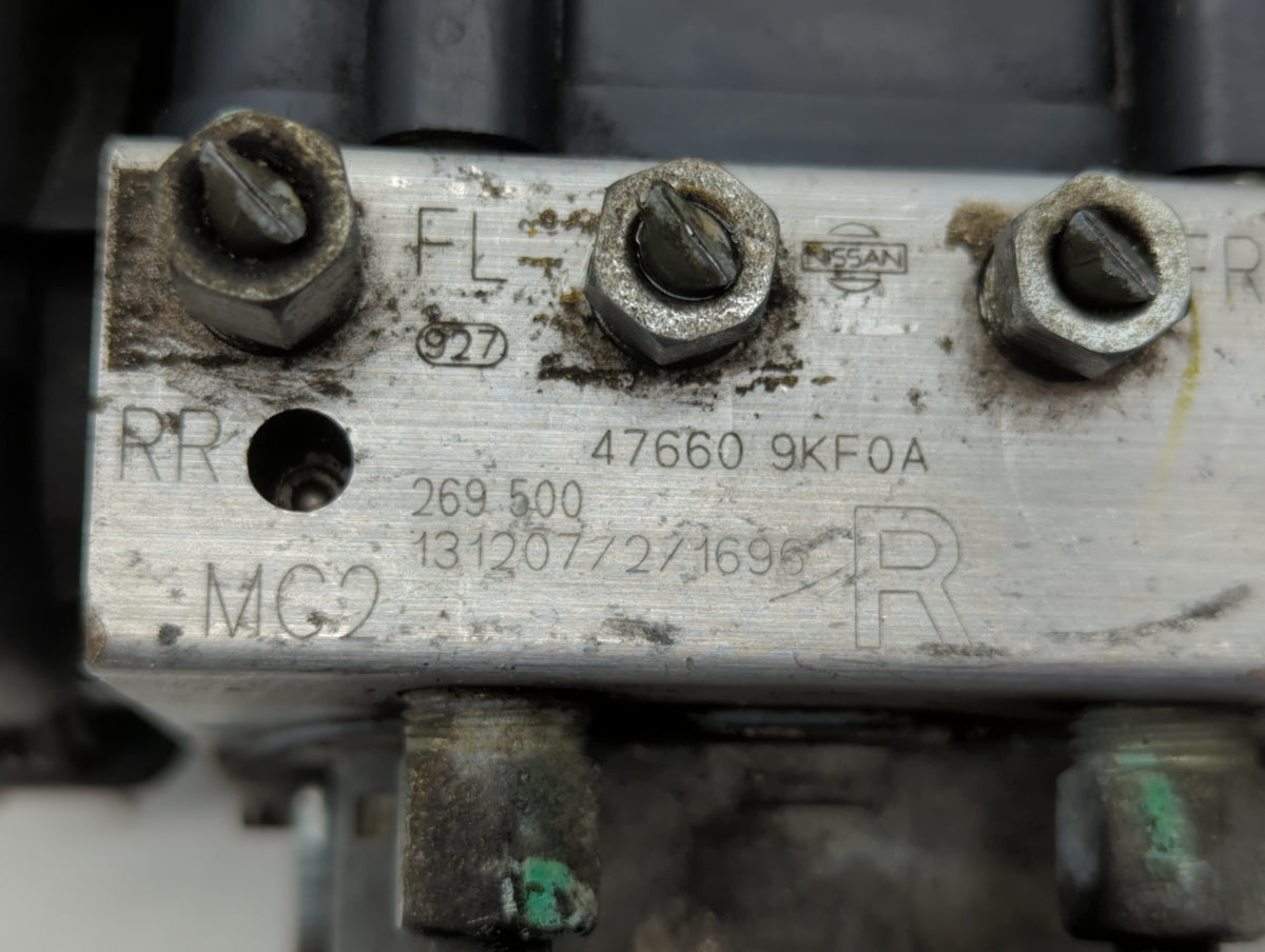 2014 Nissan Versa Anti-Lock Brake ABS Pump Module Actuator OEM P/N:47660 9KF0A 47660 9KE0A Fits OEM Used Auto Parts - Oemuse
