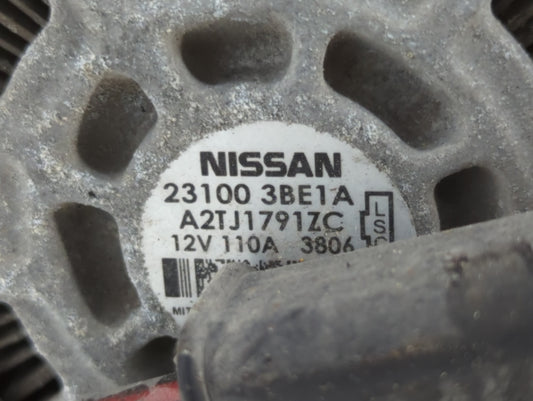2012-2019 Nissan Versa Alternator Replacement Generator Charging Assembly Engine OEM P/N:23100 3BE1A Fits OEM Used Auto Parts