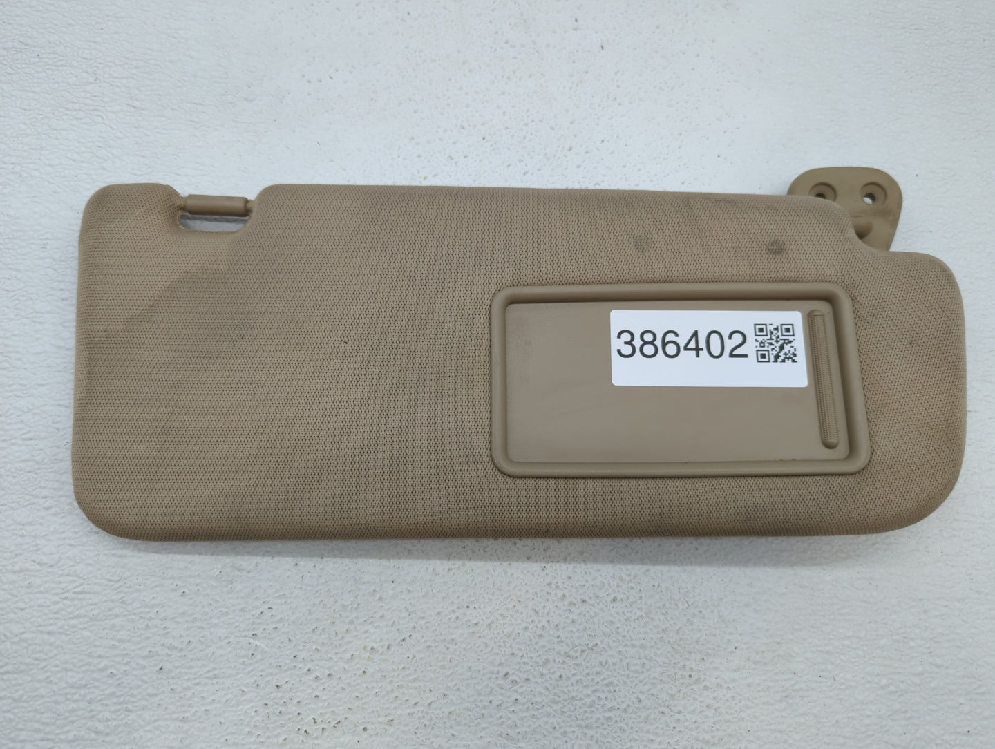 2013-2015 Nissan Versa Sun Visor Shade Replacement Passenger Right Mirror Fits Fits 2013 2014 2015 OEM Used Auto Parts - Oem