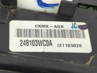 2014 Nissan Versa Instrument Cluster Speedometer Gauges P/N:248103AN0A 248103WC0A, 248109KA1A Fits OEM Used Auto Parts - Oem