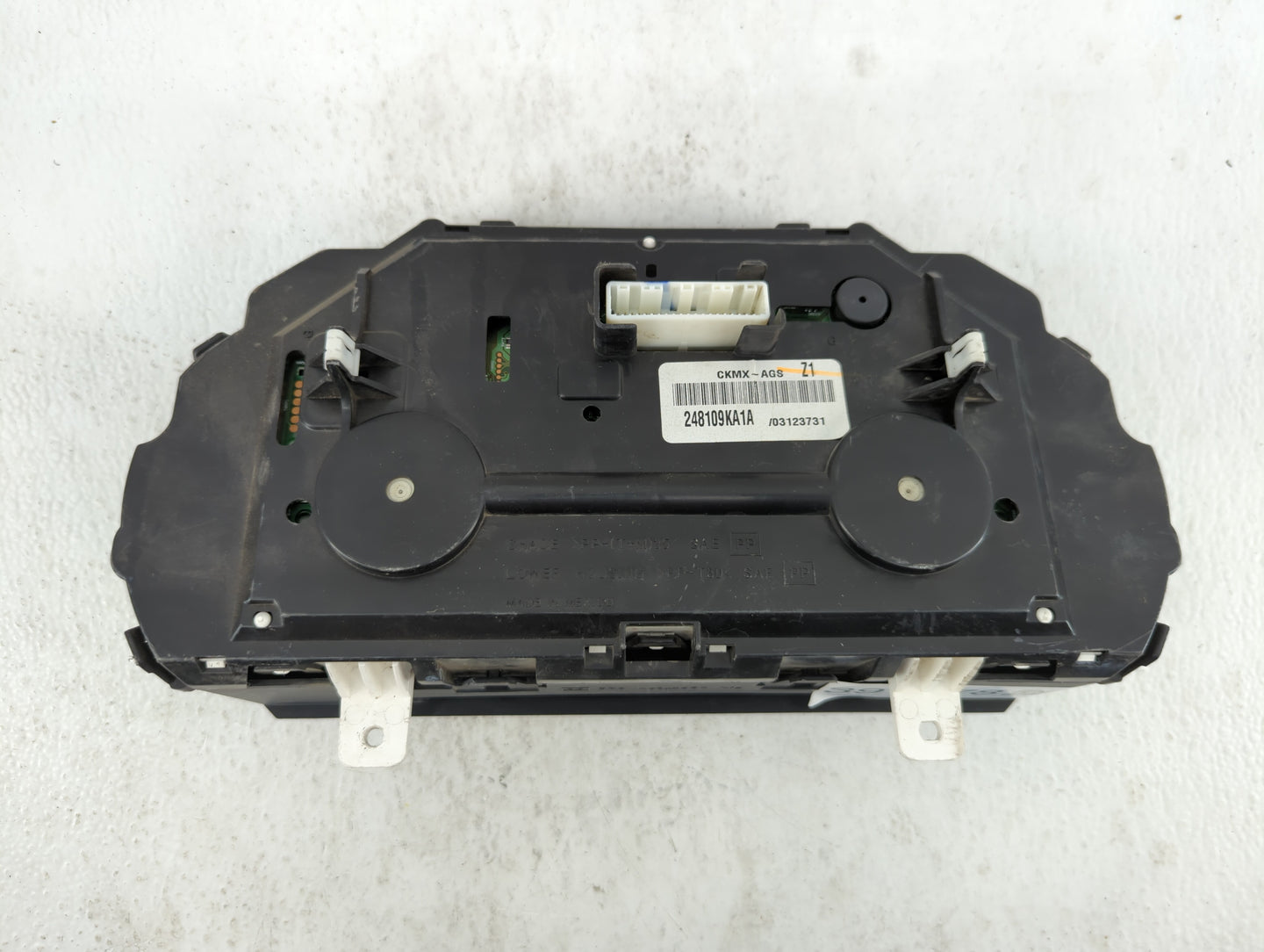 2014 Nissan Versa Instrument Cluster Speedometer Gauges P/N:248109KA1A 248103WC0A Fits OEM Used Auto Parts - Oemusedautopart