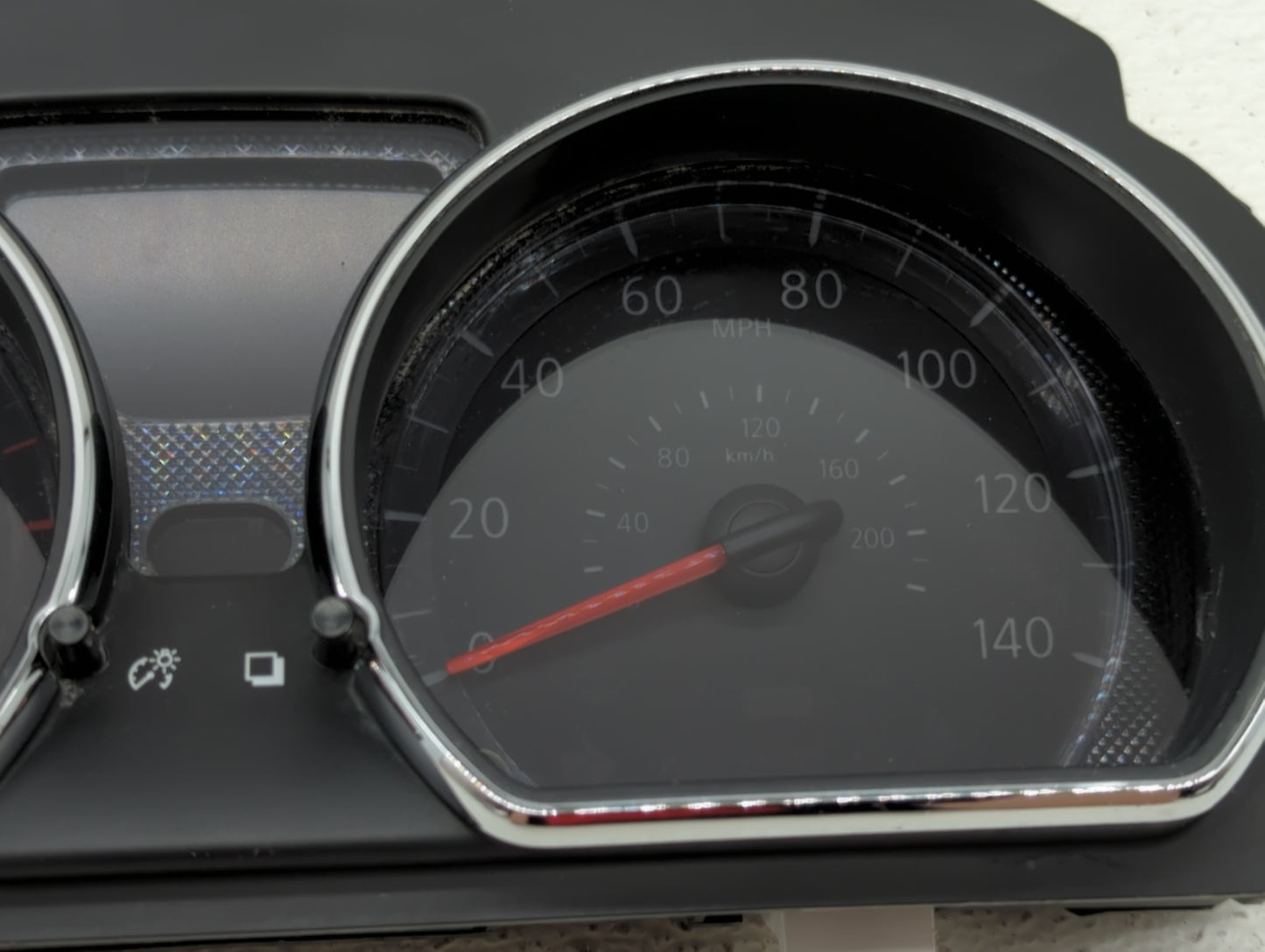 2014 Nissan Versa Instrument Cluster Speedometer Gauges P/N:248109KA1A 248103WC0A Fits OEM Used Auto Parts - Oemusedautopart
