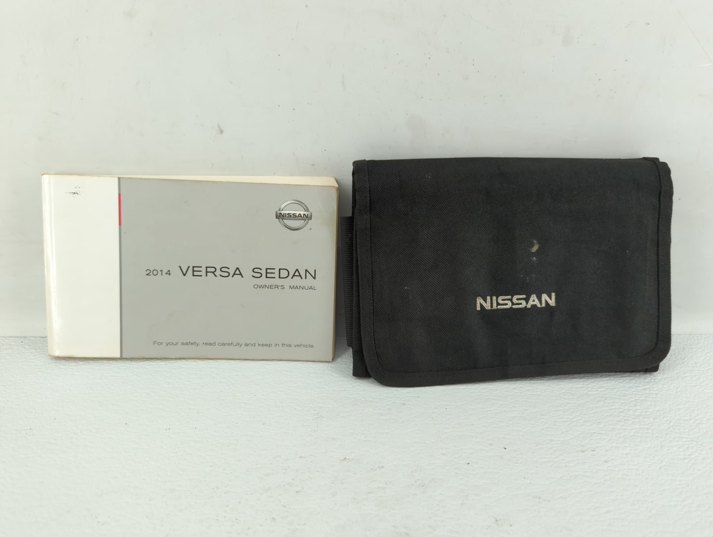2014 Nissan Versa Owners Manual Book Guide OEM Used Auto Parts - Oemusedautoparts1.com