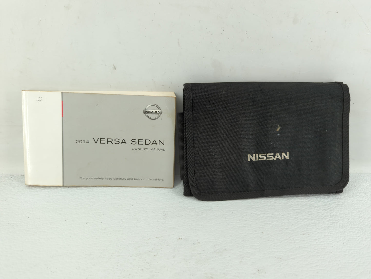2014 Nissan Versa Owners Manual Book Guide OEM Used Auto Parts - Oemusedautoparts1.com