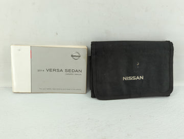 2014 Nissan Versa Owners Manual Book Guide OEM Used Auto Parts - Oemusedautoparts1.com