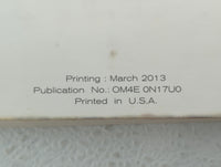 2014 Nissan Versa Owners Manual Book Guide OEM Used Auto Parts - Oemusedautoparts1.com