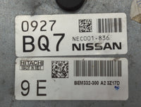 2014-2018 Nissan Versa PCM Engine Control Computer ECU ECM PCU OEM P/N:NEC001-836 NEC002-823 Fits Fits 2014 2015 2016 2017 2