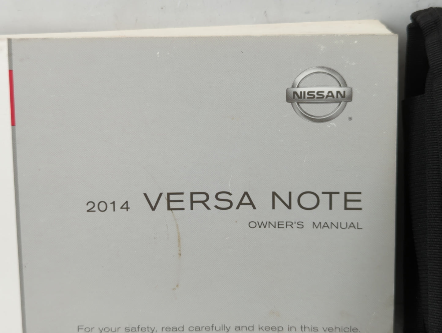 2014 Nissan Versa Owners Manual Book Guide OEM Used Auto Parts - Oemusedautoparts1.com
