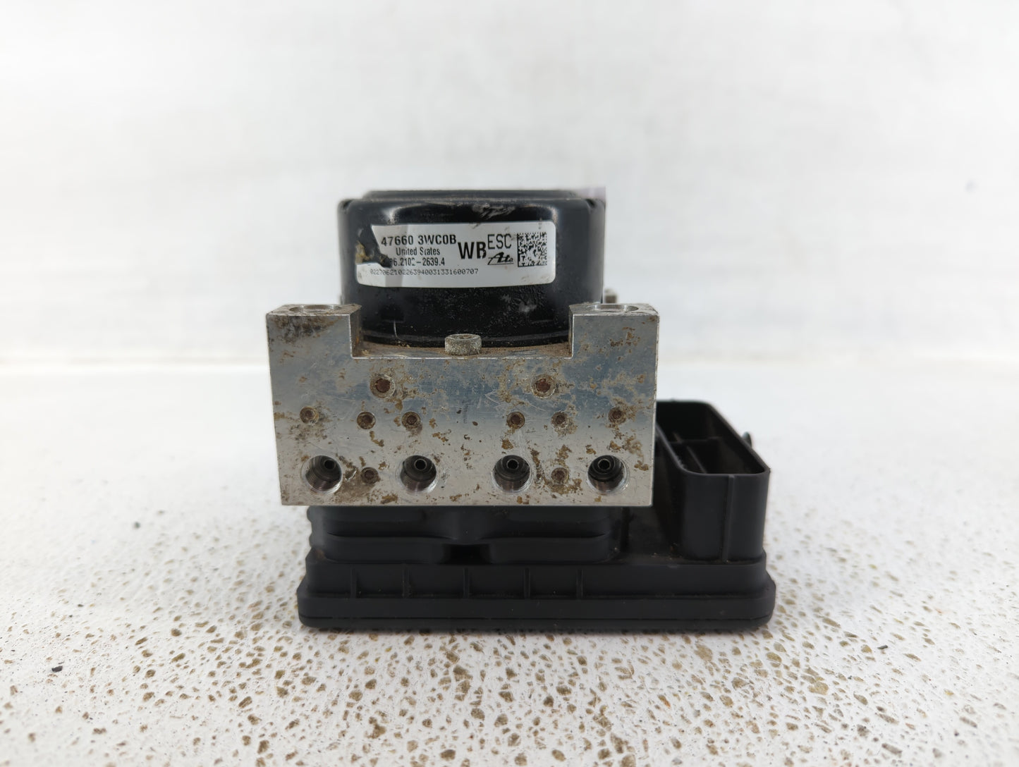 2014-2019 Nissan Versa ABS Pump Control Module Replacement P/N:47660 3WC0B Fits Fits 2014 2015 2016 2017 2018 2019 OEM Used 
