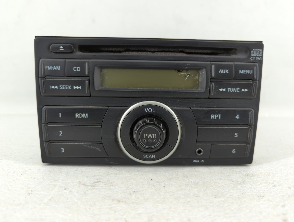 2012-2014 Nissan Versa Radio AM FM Cd Player Receiver Replacement P/N:28185 3AN0A Fits Fits 2012 2013 2014 OEM Used Auto Par